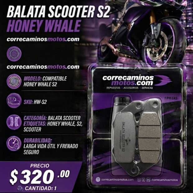 BALATA SCOOTER S2 HONEY WHALE